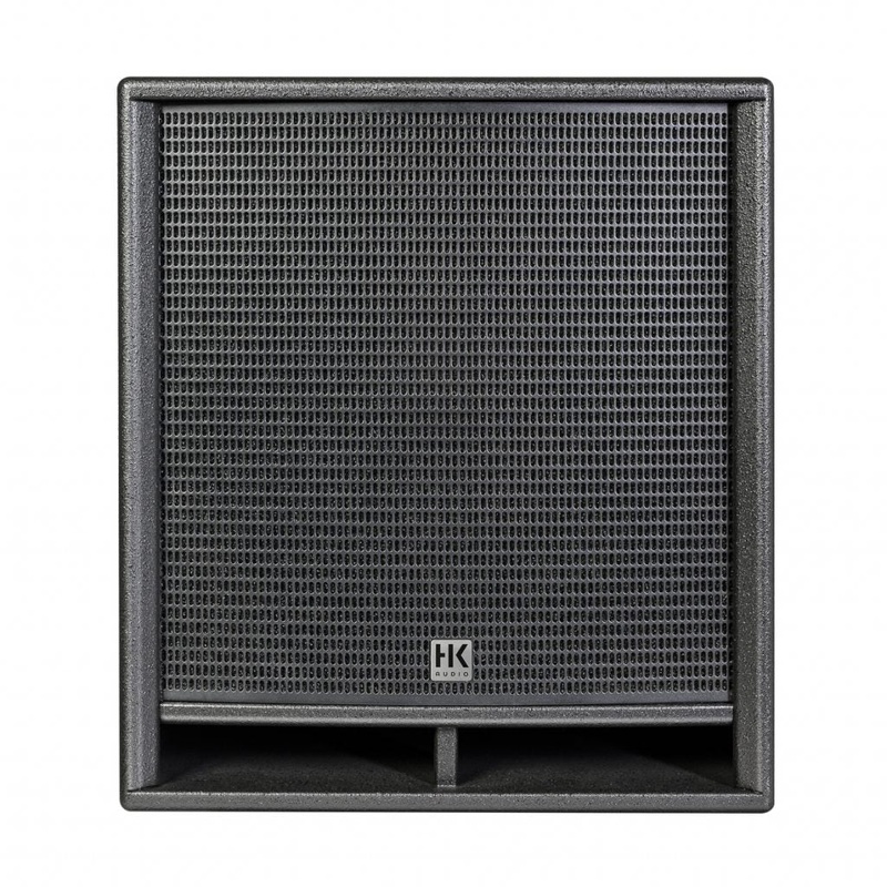 HK Audio PREMIUM PR:O 118 SUB D2 Active Sub Stereo I/O Mid/High Out Var XO – 18″
