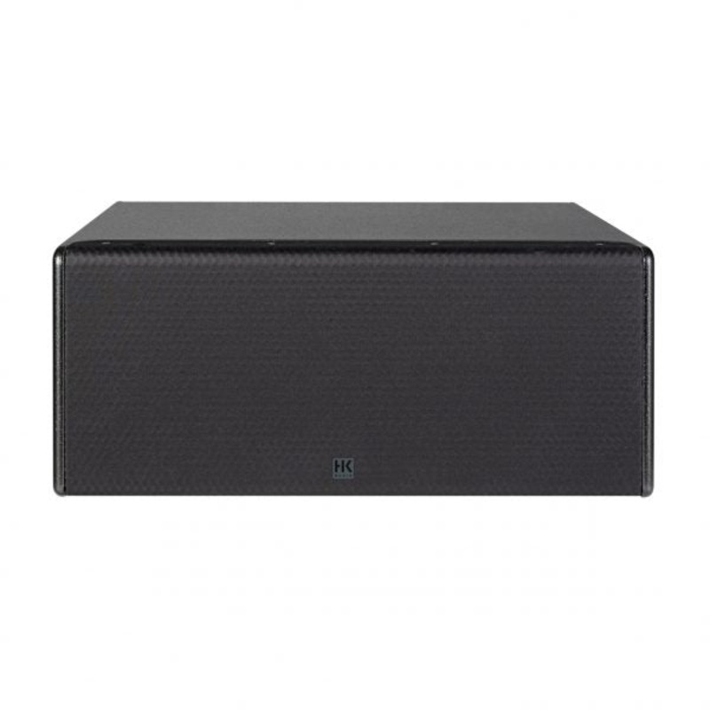 HK Audio SI SERIES S210 V Vent Sub 4/16 ohm M8 Mount Points (Black) – 2×10″