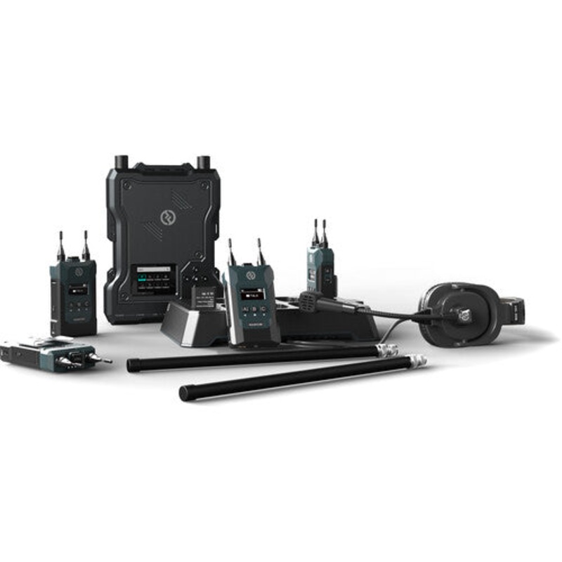 Hollyland SOLIDCOM M1 Full-Duplex Wireless Intercom Solution (4 Beltpacks)