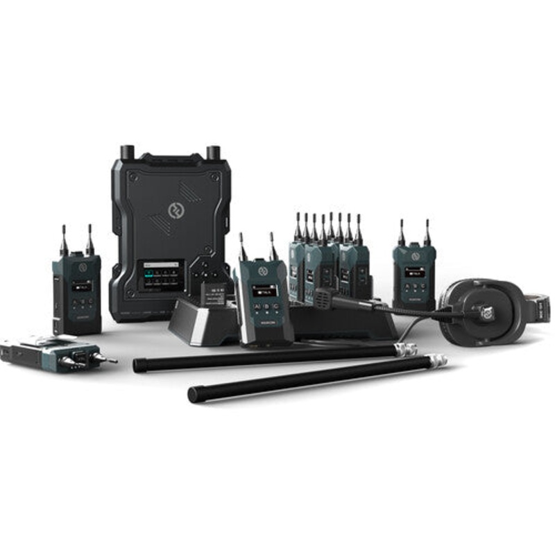 Hollyland SOLIDCOM M1 Full-Duplex Wireless Intercom Solution (8 Beltpacks)