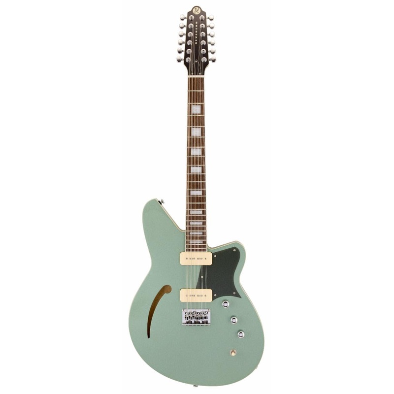 Reverend AIRWAVE 12 String Semi Hollow-Body Electric Guitar (Metallic Alpine)