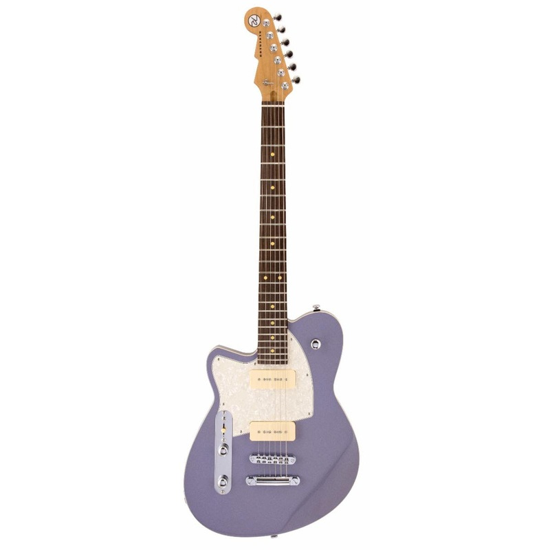 Reverend CHARGER 290 Left-Handed Electric Guitar (Periwinkle Burst)