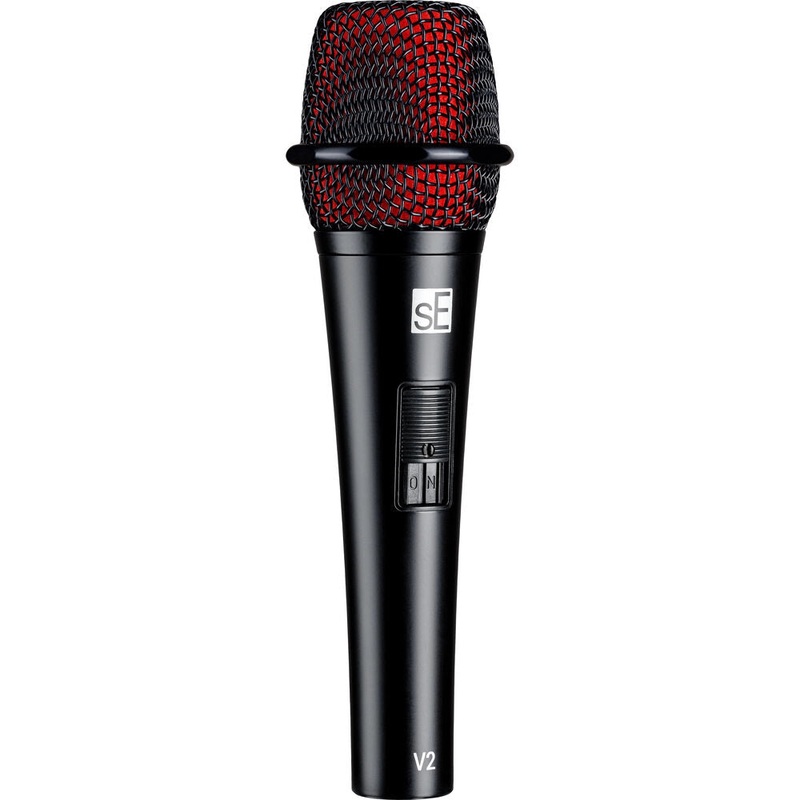 SE Electronics V2SW-XLR V2 Handheld Dynamic Microphone with XLR to XLR Cable