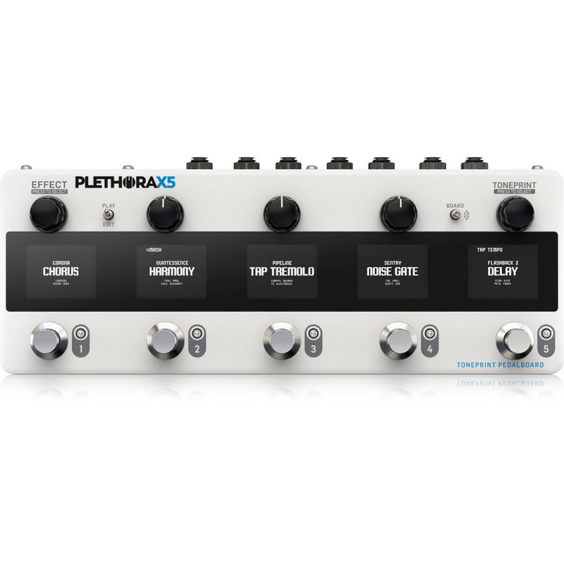 TC Electronic PLETHORA X5 Multi-FX Pedal (DEMO)