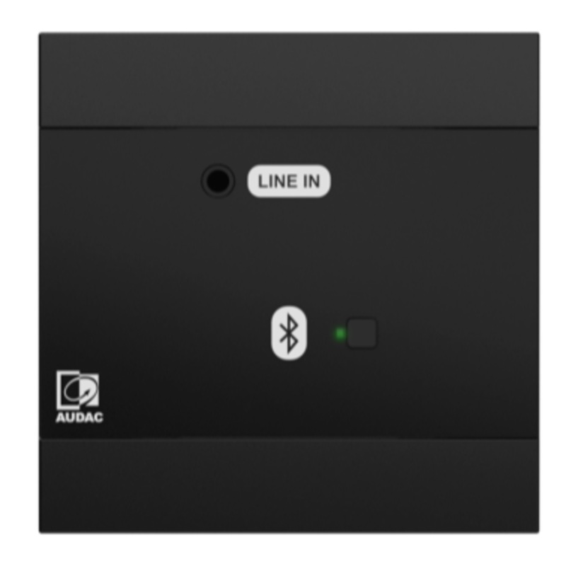 Audac NWP300/B Universal Network/PoE Wall Panel Controller (Black)
