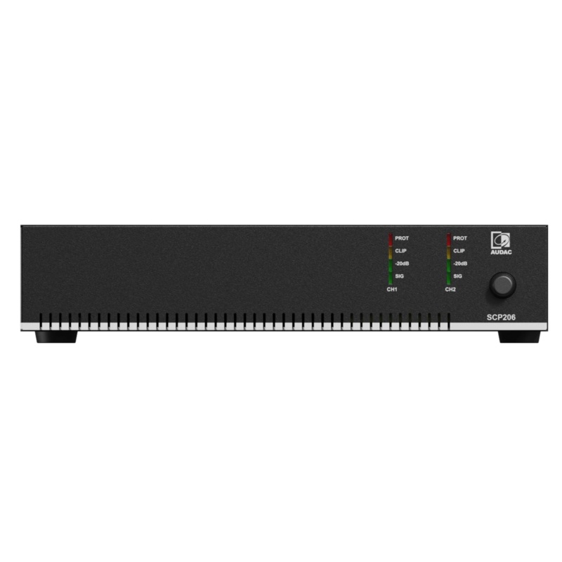 Audac SCP206 Compact Dual-Channel Power Amplifier