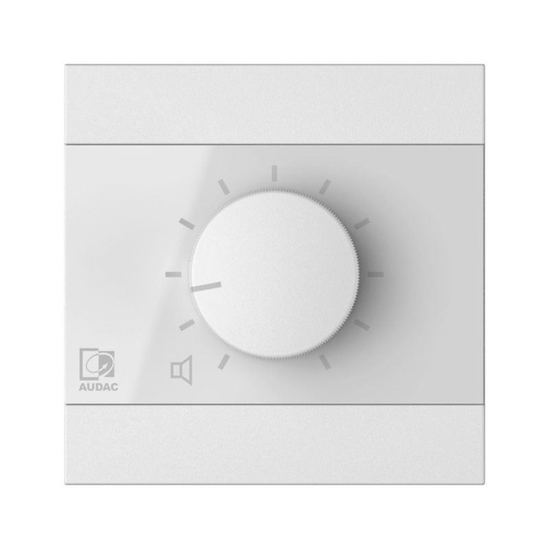 Audac WP200/W Remote Volume Controller (White)
