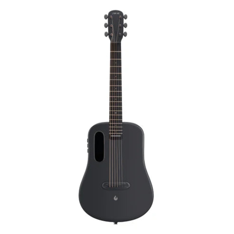 Lava Music LAVA ME AIR Acoustic Electric Guitar (Space Black) – 36″