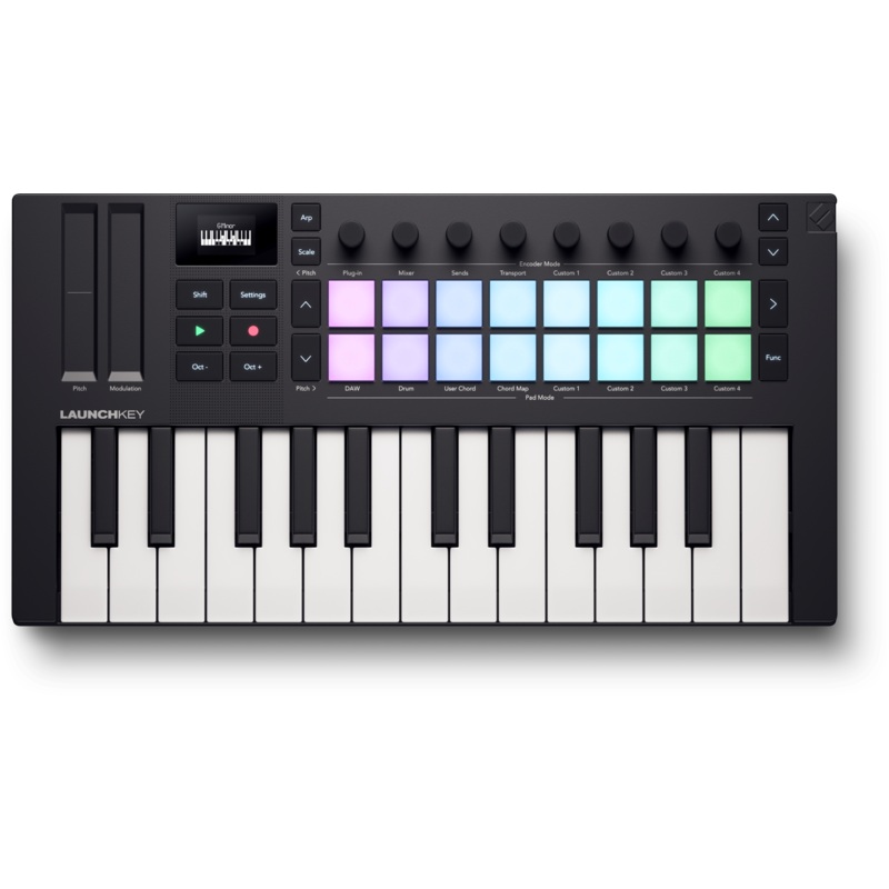 Novation LAUNCHKEY MINI 25 MK4 MIDI Controller Keyboard – 25 Mini Key