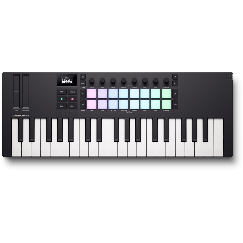 Novation LAUNCHKEY MINI 37 MK4 MIDI Controller Keyboard – 37 Mini Keys
