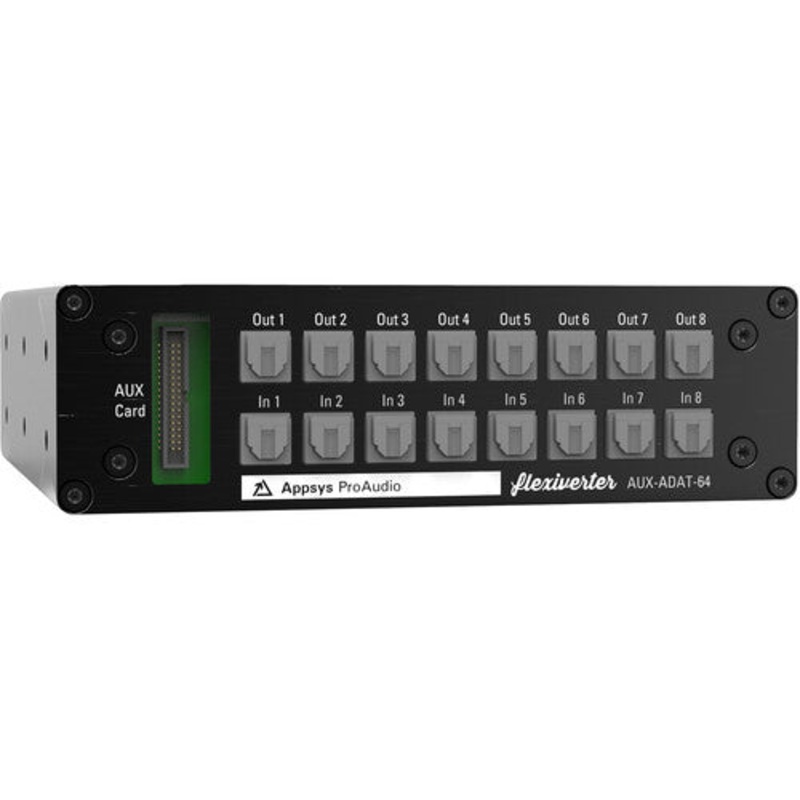 Appsys ProAudio AUX-ADAT-64 64×64 Channel ADAT Card for Flexiverter