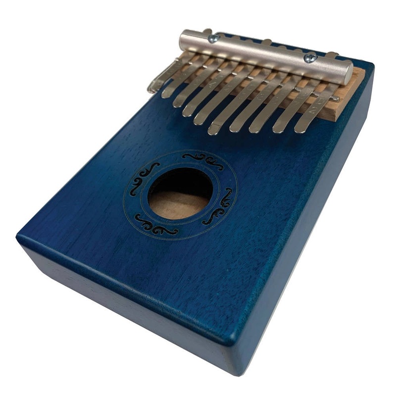 BeaverCreek BCKALM-10TB Kalimba (Blue) – 10 Keys