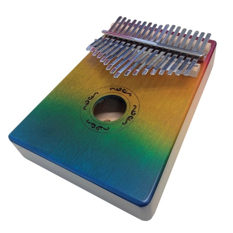 BeaverCreek BCKALM-17MC Kalimba (Multi Colored) – 17 Keys