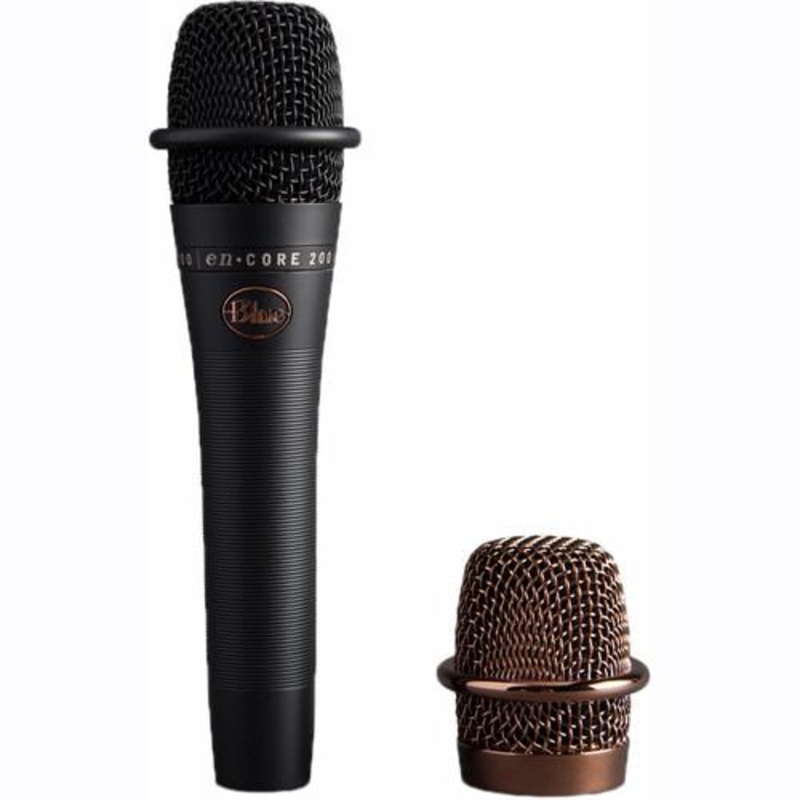 Blue ENCORE 200 Active Dynamic Handheld Vocal Microphone – Black