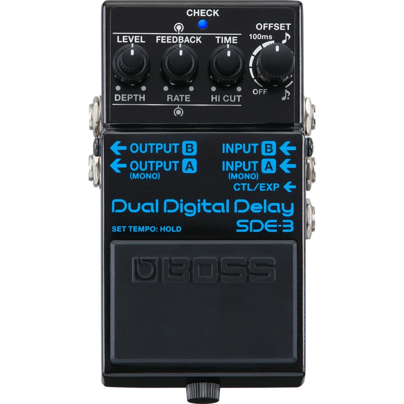 Boss SDE-3 Dual Digital Delay Guitar Effects Pedal