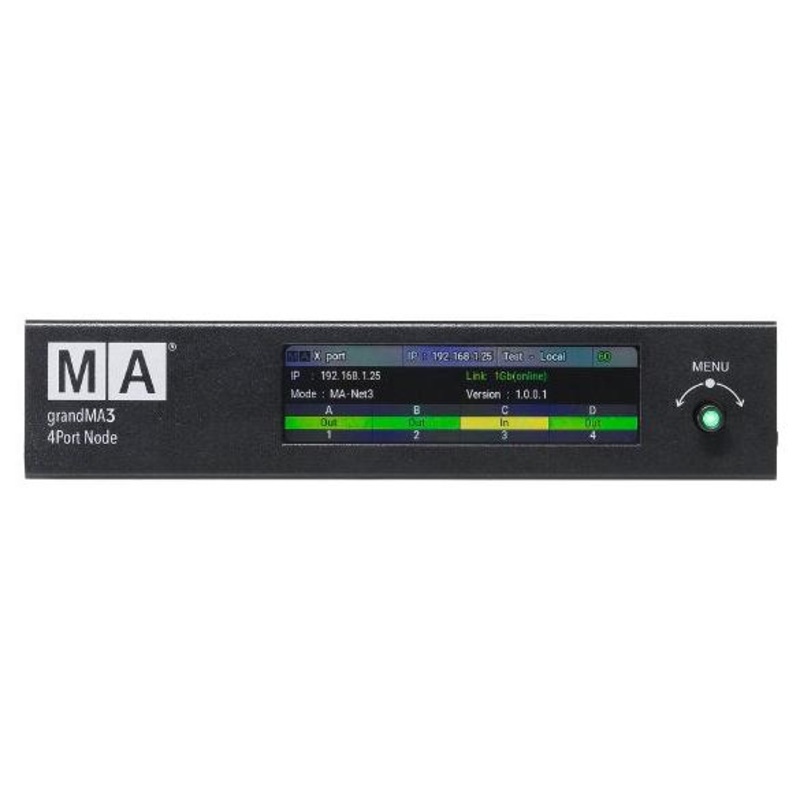 MA Lighting MA4010516 4Port Node Ethernet to DMX Converter