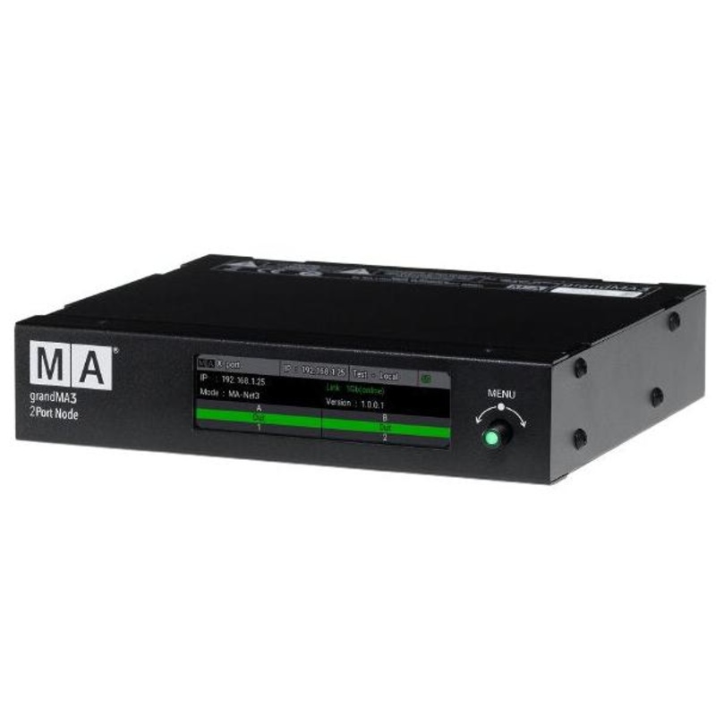MA Lighting MA401515-1 2Port Node POE Ethernet to DMX Converter