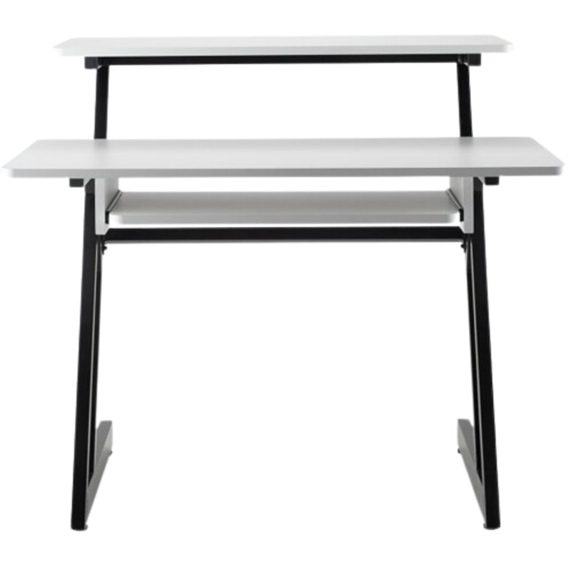 On-Stage WS7500W Studio Workstation (White Wood with Black Steel)