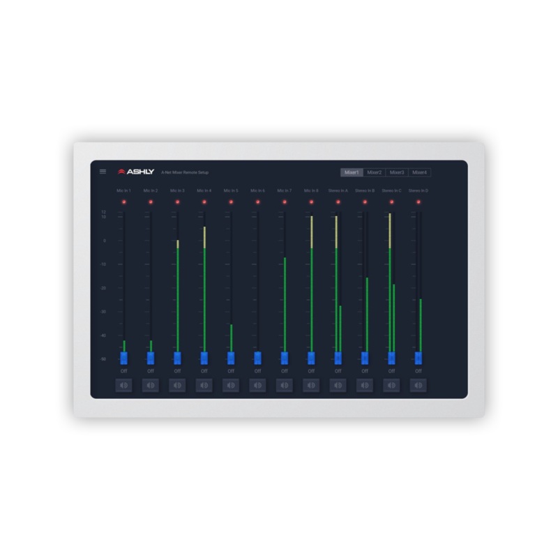 Ashly AQUATOUCH-7W Touch Screen AquaConbtrol for AquaControl DSP – 7″