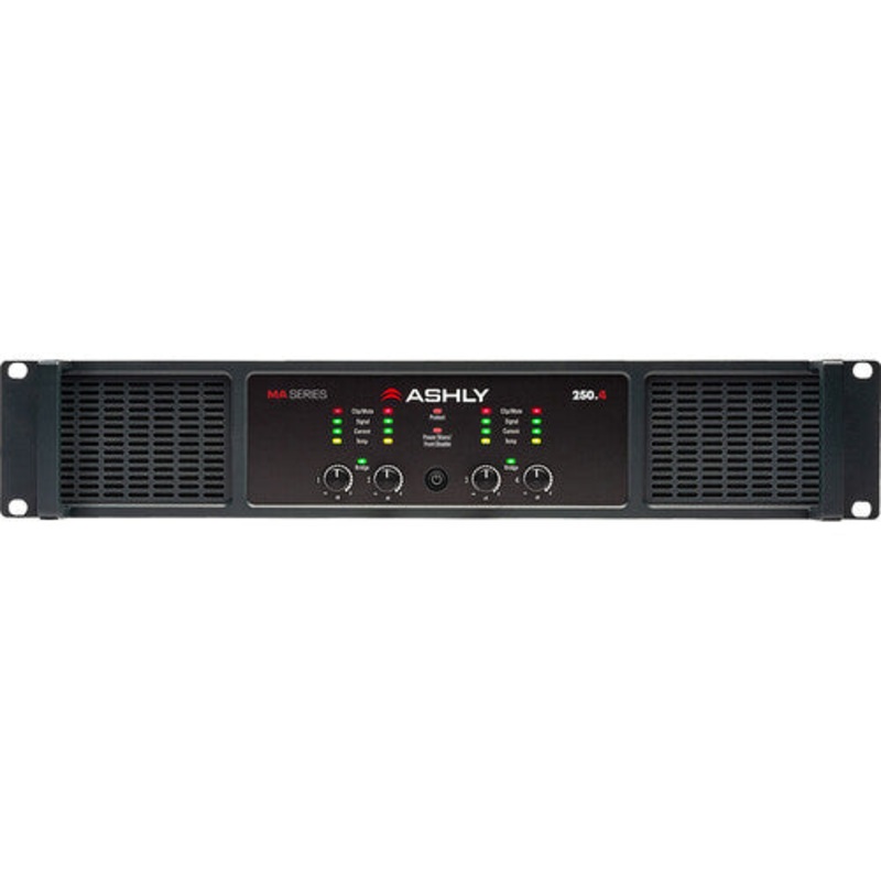 Ashly MA-250.4 High-Performance 4-Channel Installation Amplifier
