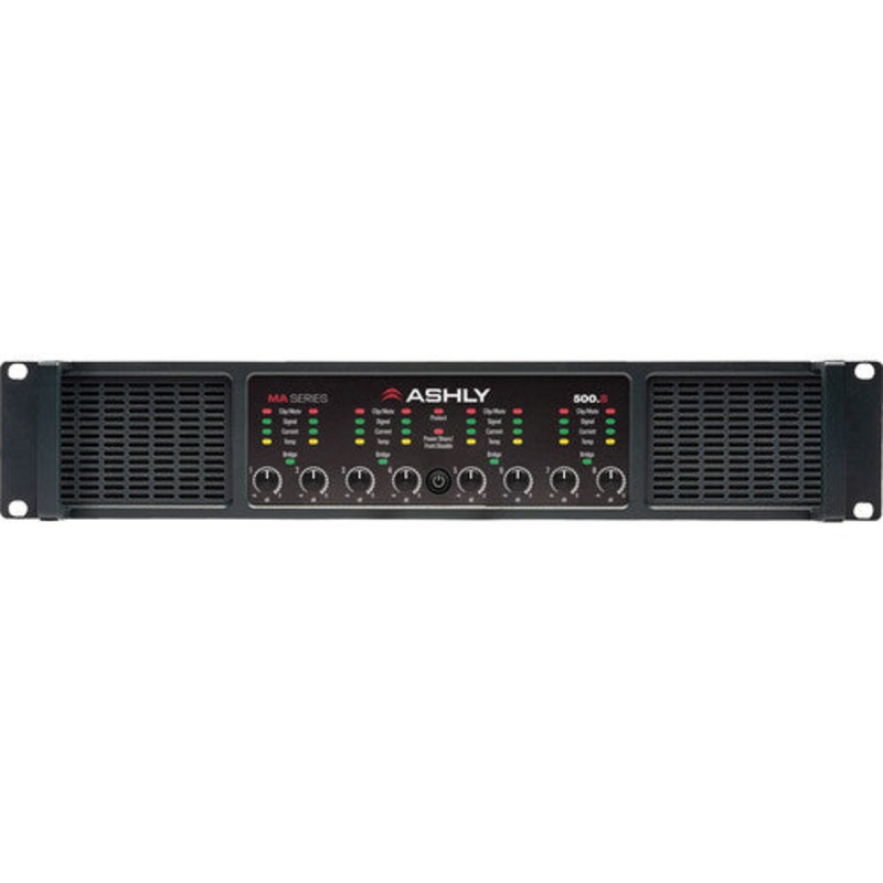 Ashly MA-500.8 High-Performance 8-Channel Installation Amplifier