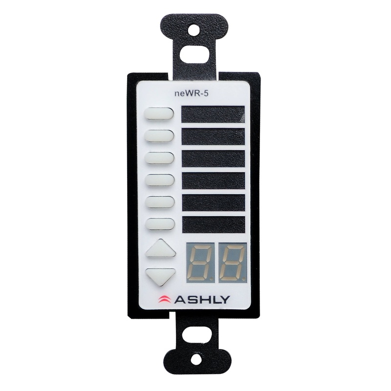 Ashly ne-WR-5 Wall Network Programmable Wall Remote