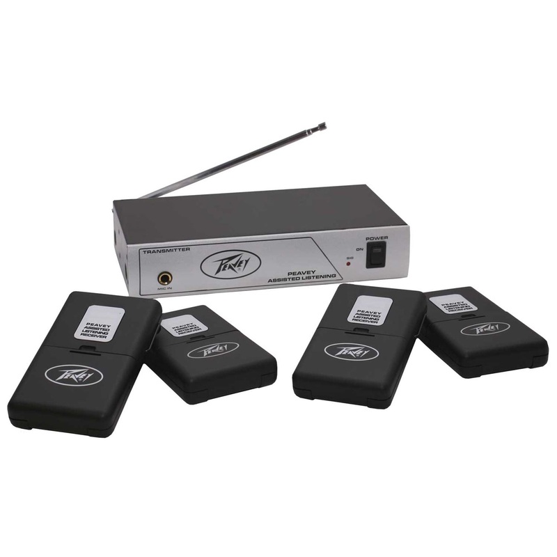 Peavey 4- User Assisted Listening System – 72.1 MHz