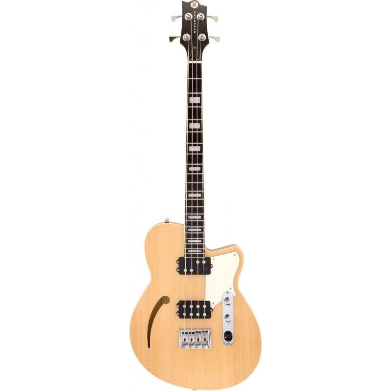 Reverend DUB KING Semi Hollow-Body Electric Bass Guitar (Natural)