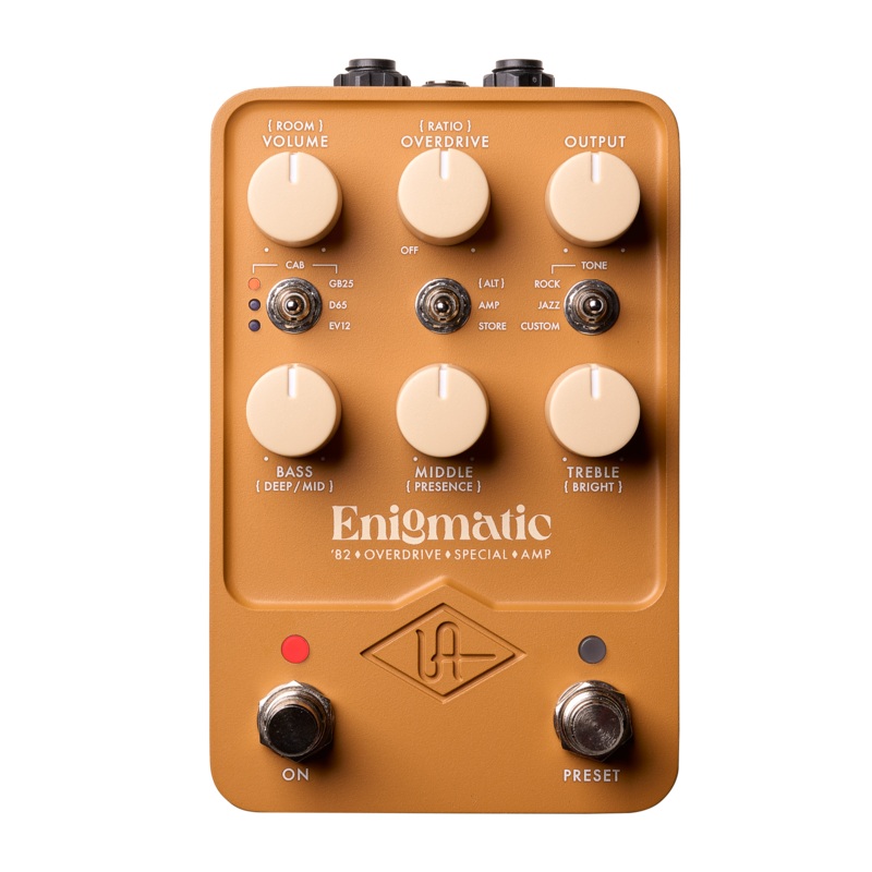 Universal Audio ENIGMATIC 82′ Overdrive Special Amp