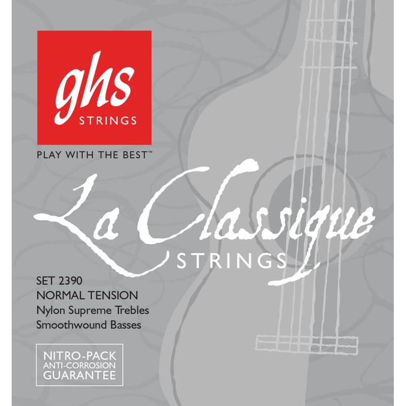 Ghs 2390 La Classique Smoothwound Classical Guitar String Set
