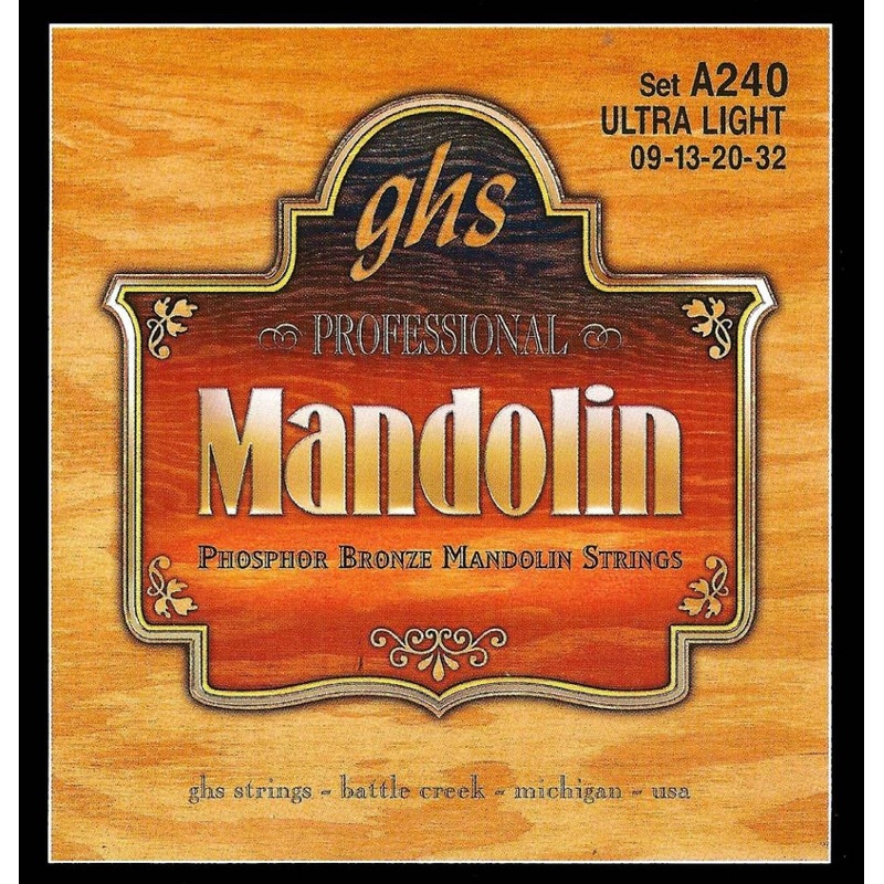 Ghs A240 Phosphor Bronze Mandolin Strings