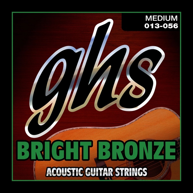 Ghs BB40M Bright Bronze Acoustic Guitar Strings – Medium