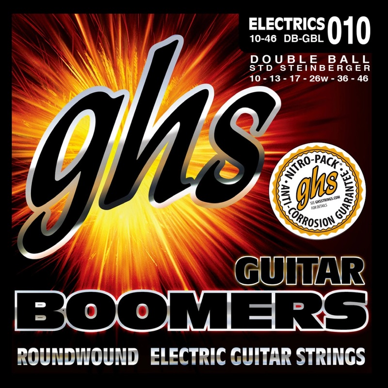 Ghs DB-GBL Double Ball End Guitar Strings for Steinberger System – Light