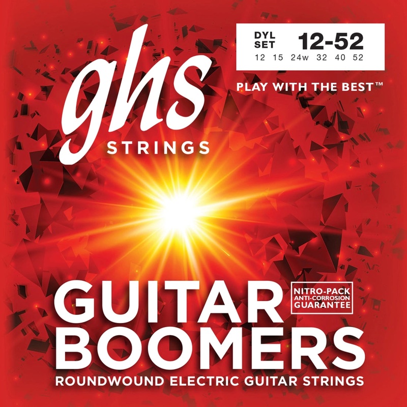 Ghs DYL Dynamite Alloy Roundwound Strings Set – Light