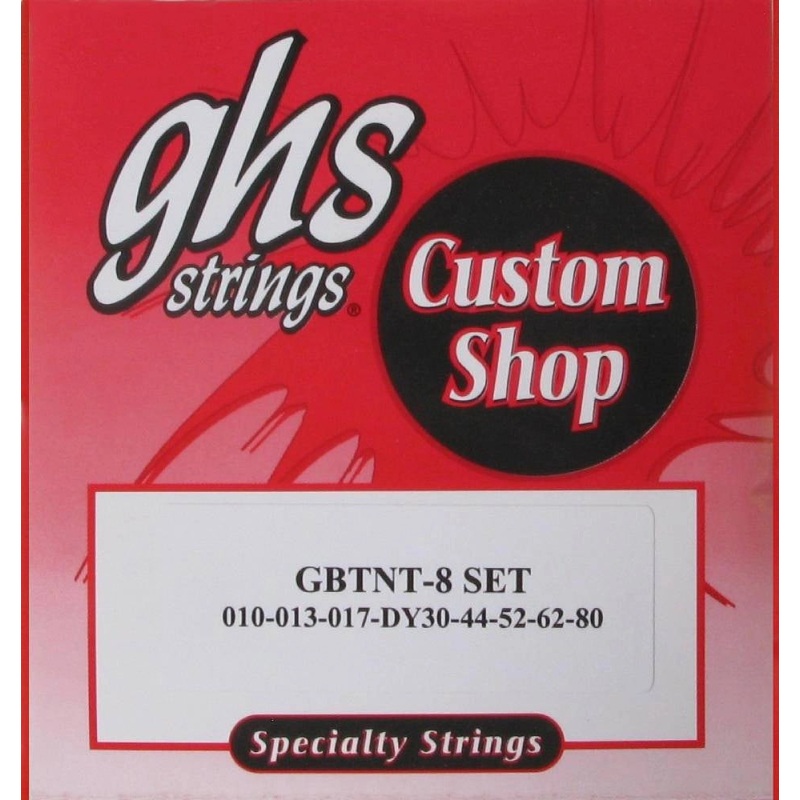 Ghs GBTNT-8 Electric Guitar Boomers Roundwound Thick N Thin Strings