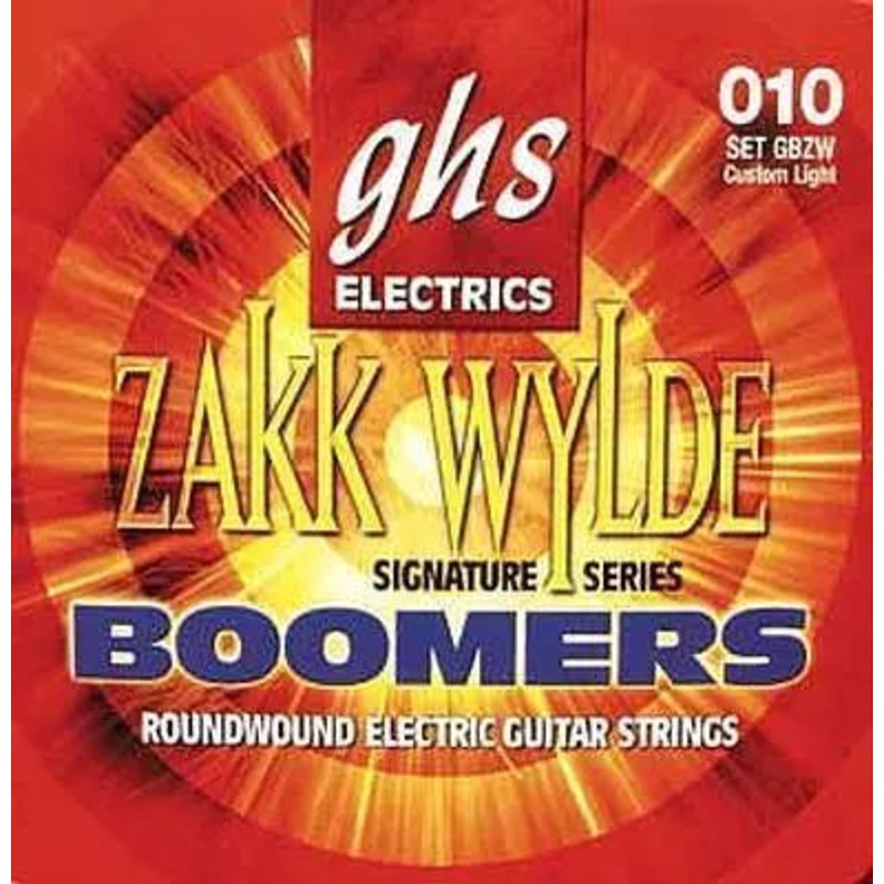 Ghs GBZWLO Zakk Wylde Boomers 11-70 Electric Strings