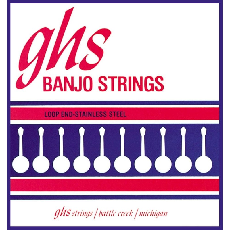 Ghs GHS210 Phosphor Bronze Light Tenor Banjo Strings (Loop End)
