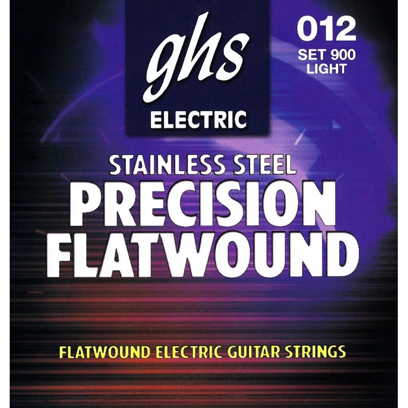 Ghs GHS900 Precision Flatwound Guitar Strings – Light