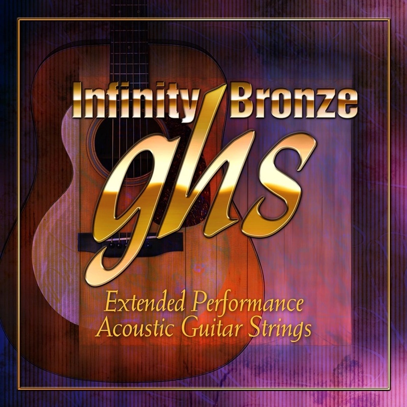 Ghs IB40M Infinity Bronze Medium Acoustic Guitar Strings – 13-56