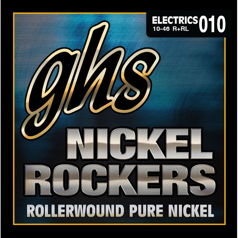 Ghs R+RL Nickel Rockers Rollerwound Electric Guitar Strings – Light
