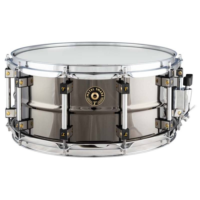 Tamburo TB SD1465BN-PX Metal Snare Drum (Black Nickel Finish) – 14″