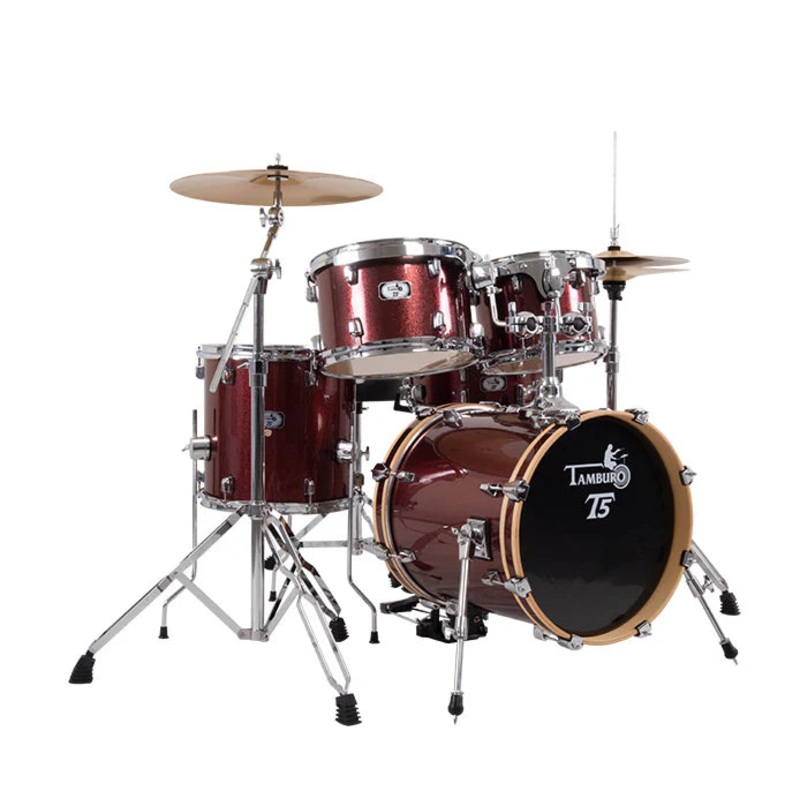 Tamburo TB T5P20RDSK T5 Series Acoustic Drum (Red Sparkle)