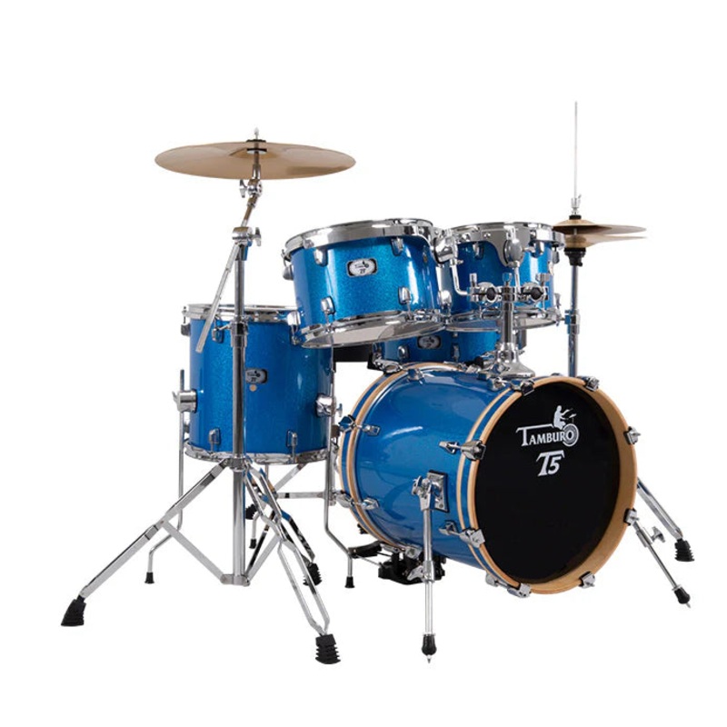 Tamburo TB T5R22BLSK T5 Series Acoustic Drum (Blue Sparkle)