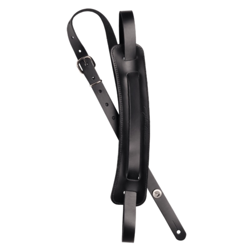 D’Addario 19JL00 John Lennon Guitar Strap (Black Leather)