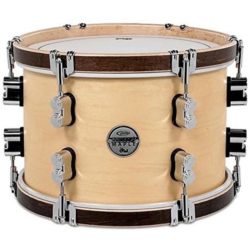 PDP PDCC0812TTNW Concept Maple Classic Rack Tom (Natural Stain) – 8″ x 12″