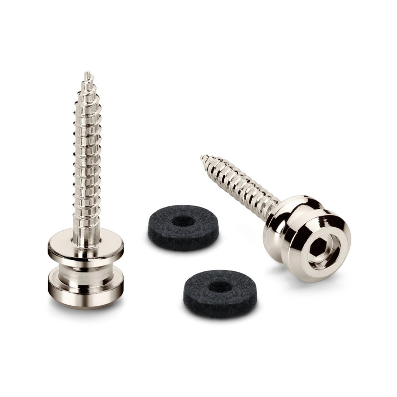Schaller S-LOCK Large Strap Buttons (Nickel)