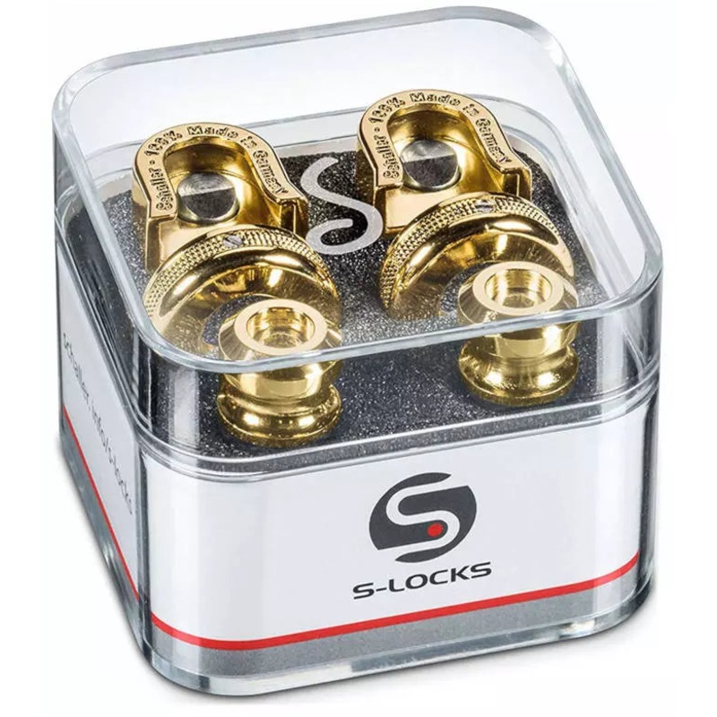 Schaller S- LOCK Strap Locks (Gold)