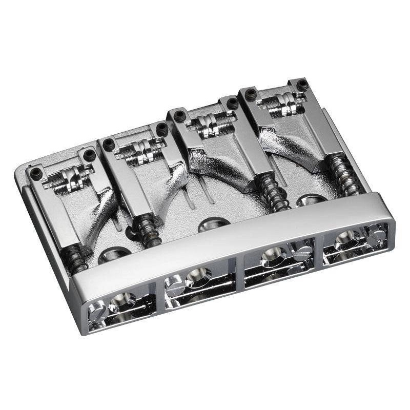 Schaller SCH12130200 4 Strings Electric Bass Bridge (Chrome)