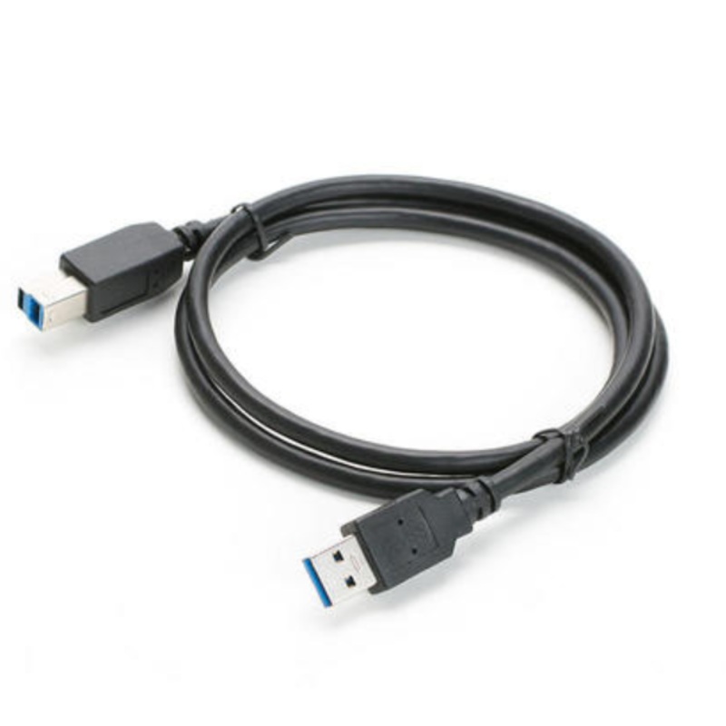 Standz USB 3.0 A Male to B Male Cable – Black – 3ft