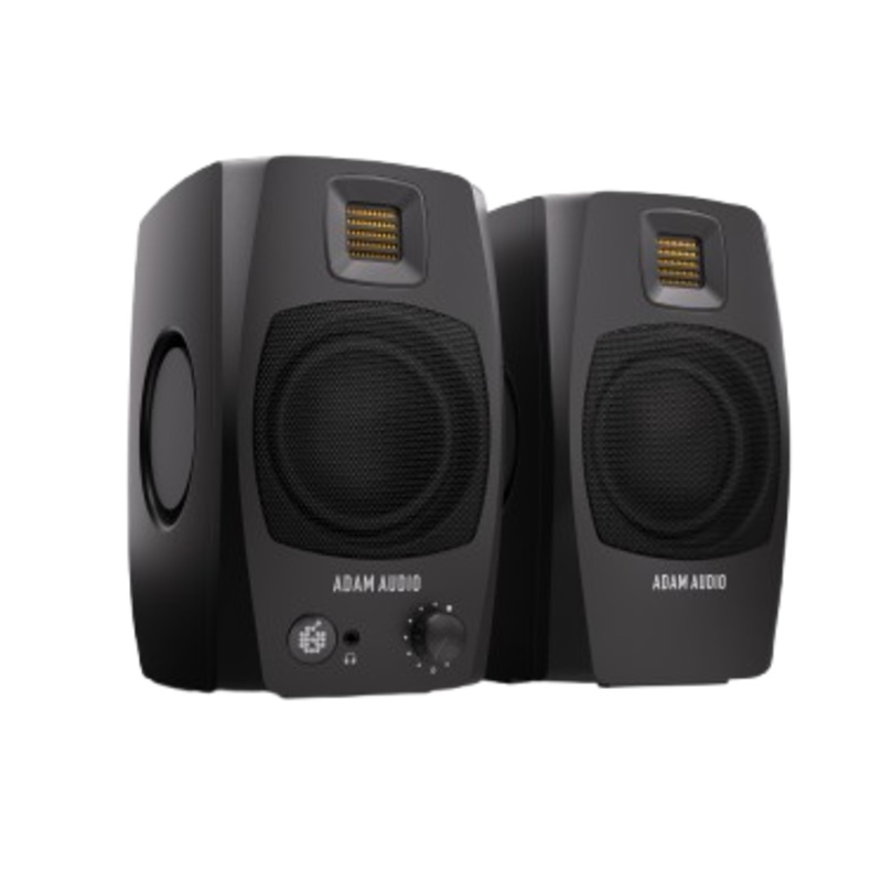 ADAM Audio D3V Active Desktop Monitors (Pair, Black) – 3.5″